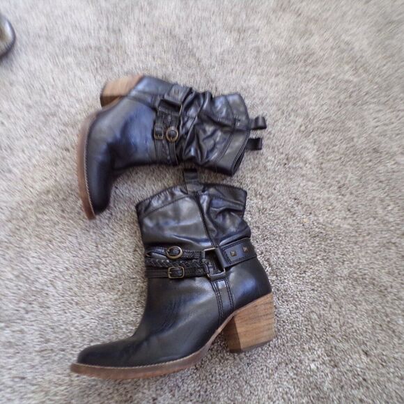Steve Madden leather western boots 7.5 - Picture 3 of 13